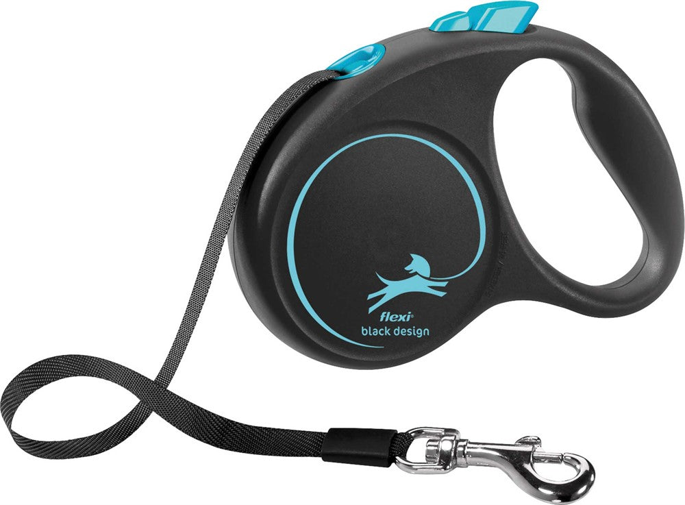 flexi BLACK DESIGN, band, S: 5 m, blå