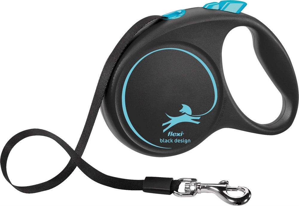 flexi BLACK DESIGN, band, L: 5 m, blå