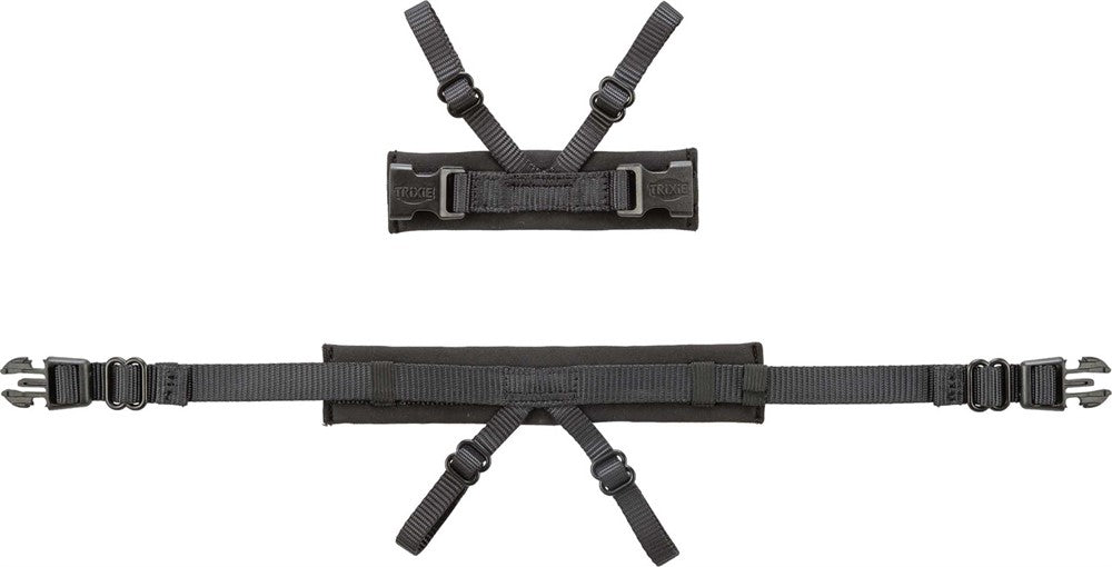 Stay Panic-adapter för sele, M–L: 46–72 cm/20 mm, svart