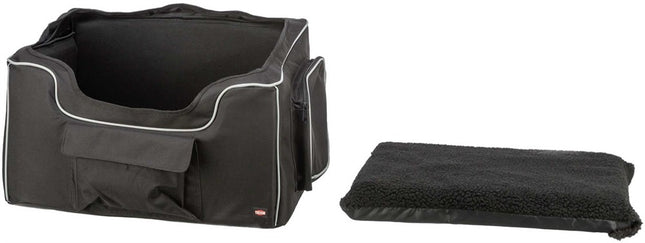 Trixie Bilsäte, Midi – 56 × 37 × 36 cm, svart/grå