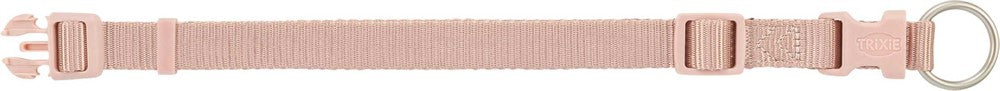 Premium halsband, M-L: 35-55 cm/20 mm, blush