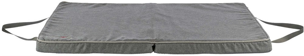 Samoa Vital madrass, vikbar, vattenresistent, 140 × 90 cm, mörkgrå