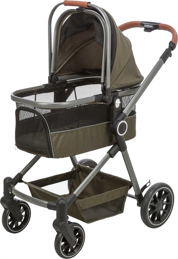 Djurvagn Buggy, 56 × 101 × 100 cm, 7,5 kg, olivgrön