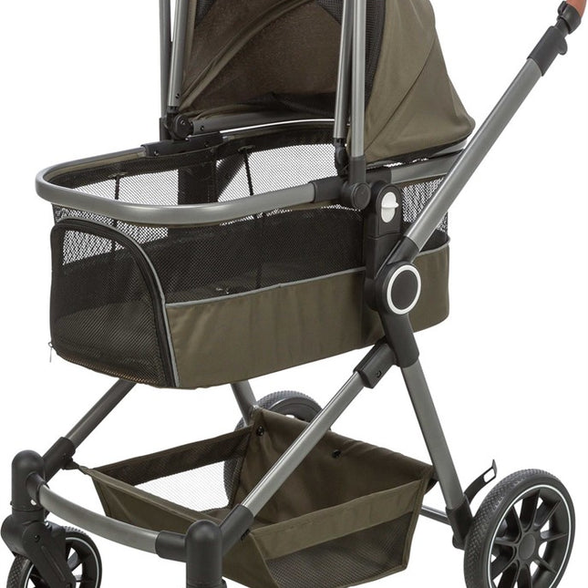 Trixie Djurvagn Buggy, 7,5 kg – 56 × 101 × 100 cm, olivgrön