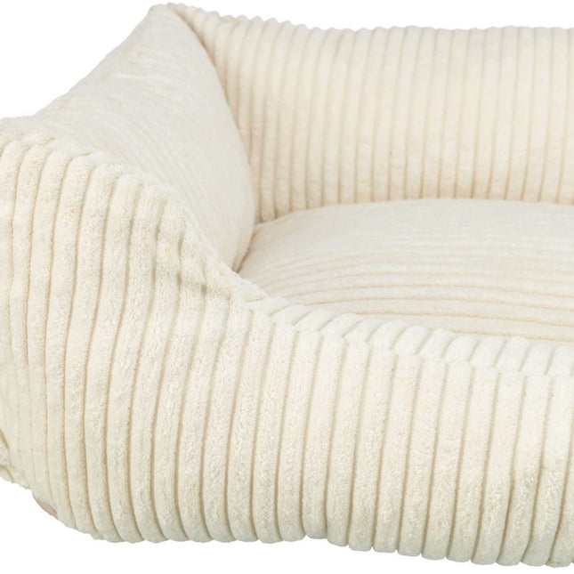 Trixie Jonna Vital rektangulär bädd – 120 × 80 cm, cream