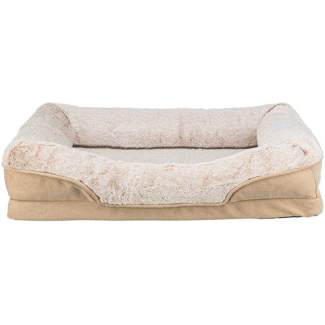 Trixie Lino vital bädd, rektangulär – 110 × 75 cm, beige