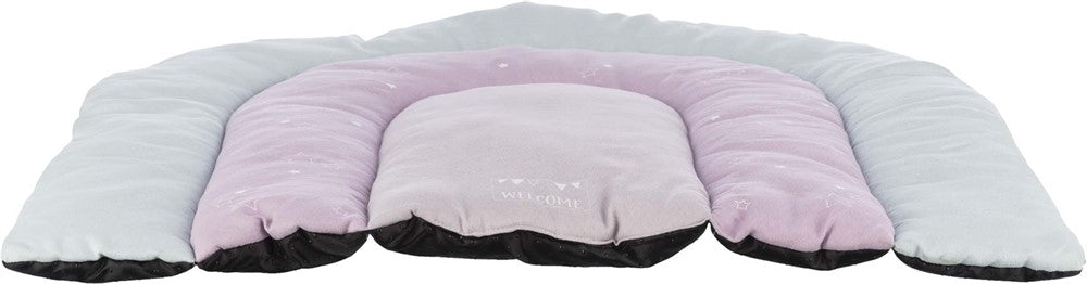 Junior Dyna (lapptäcke), 68 × 62 cm, mint/lilac/rosa