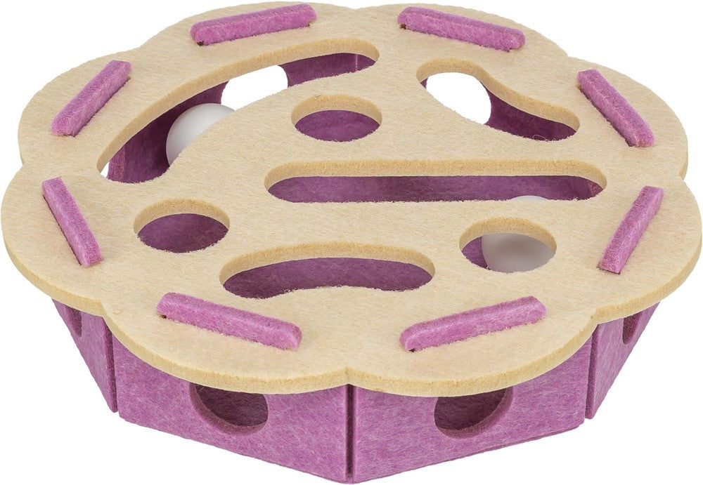 Whole’n’Roll blomma, filt, Ø 30 × 7,5 cm, bär