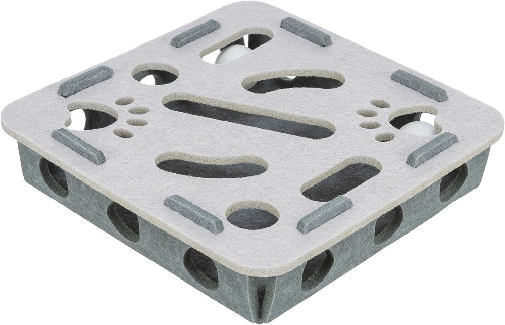 Whole’n’Roll låda, filt, 30 × 7,5 cm, grå