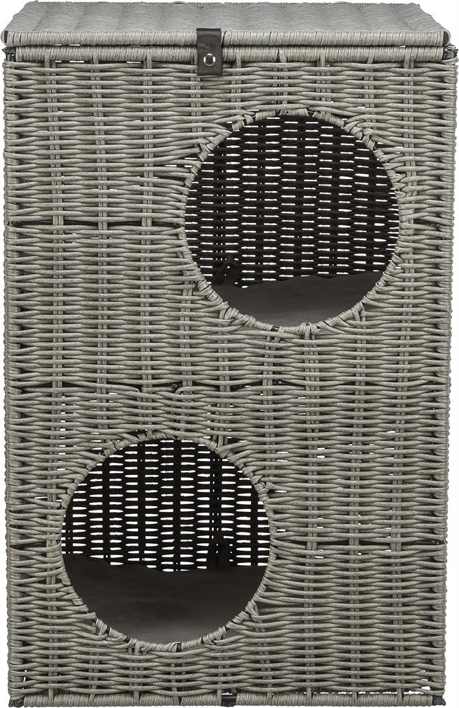 Grotta Amalia, 2 våningar, polyrattan, rektangulär, 37 × 57 × 35 cm, g