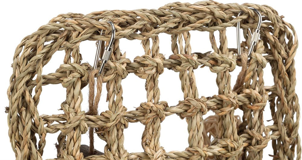 Gnagarmatta med leksaker, sjögräs, 18 × 30 cm