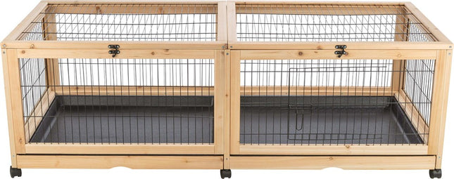 Trixie Gnagarbur, marsvin/kanin, trä/metall – 150 × h50 × 60 cm