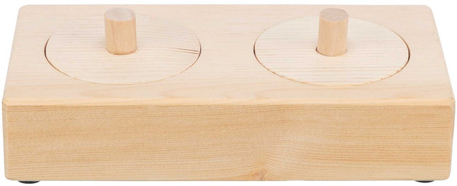 Trixie Foderkarusell, trä – 14 × 3 × 7 cm
