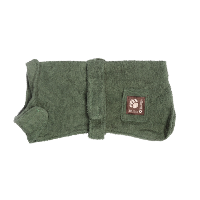 Danish Design Dog Bath Robe Green 40cm