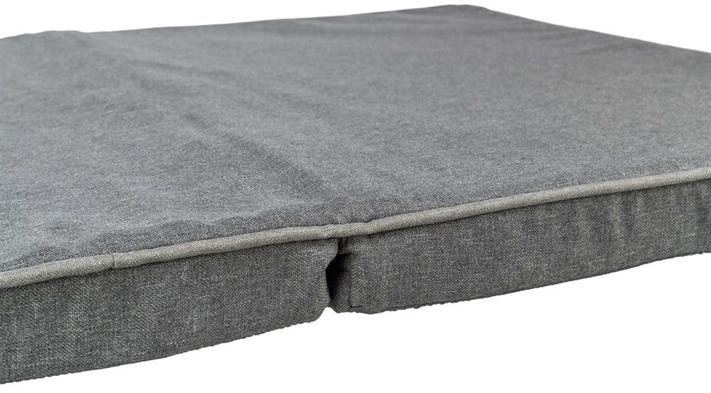Samoa Vital madrass, vikbar, vattenresistent, 140 × 90 cm, mörkgrå