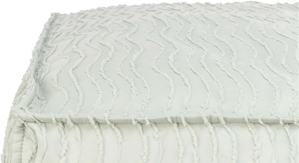 Marley Wave kudde, rektangulär, 100 × 70 cm, salvia