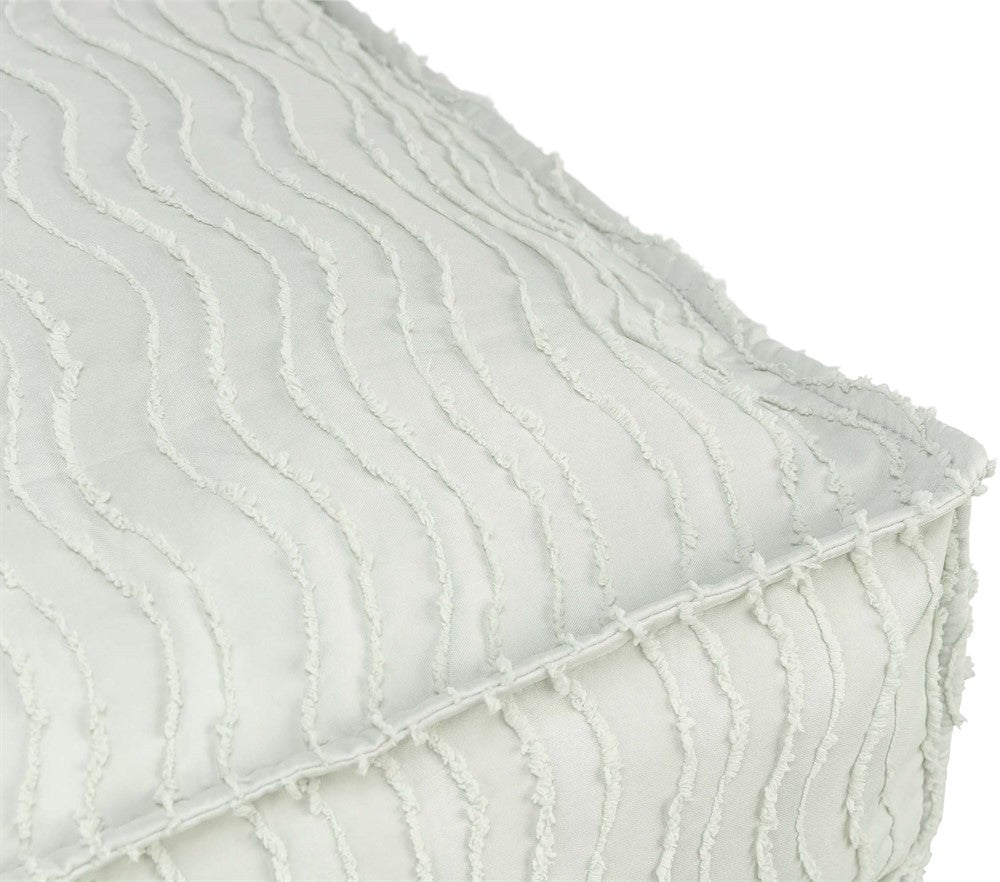 Marley Wave kudde, rektangulär, 100 × 70 cm, salvia