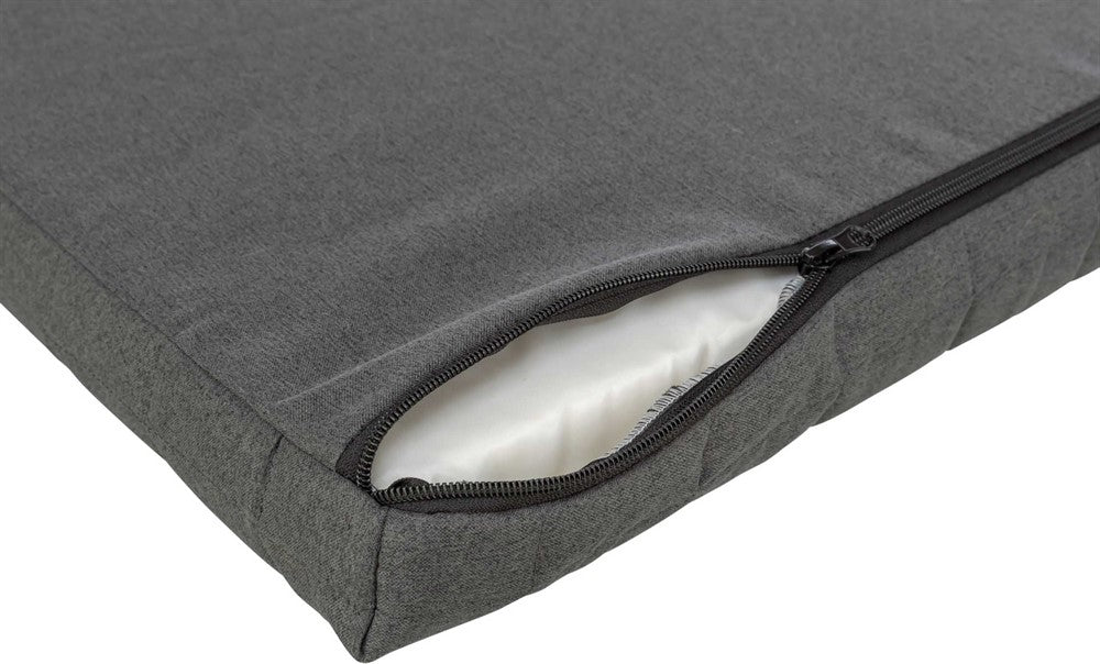Caliente Vital madrass, rektangulär, 110 × 70 cm, mörkgrå