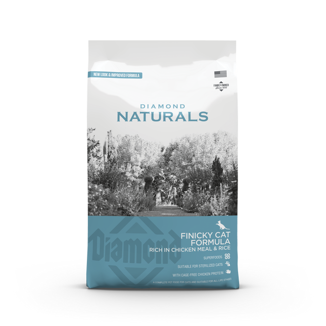 Diamond Naturals Finicky Cat Chicken meal & Rice kattfoder – 1 kg
