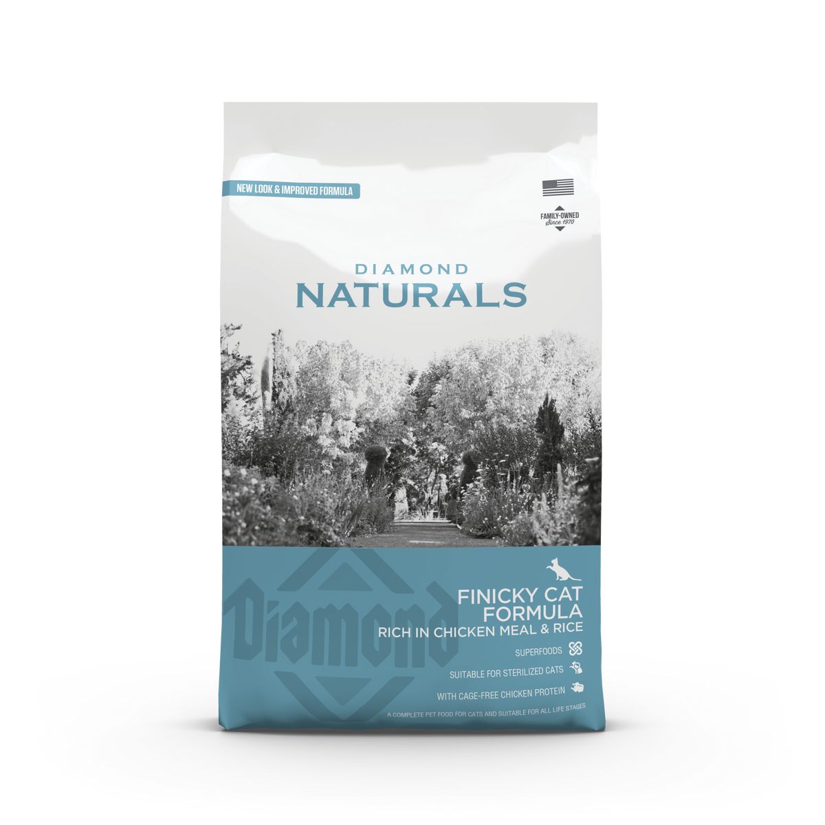 Diamond Naturals Finicky Cat Chicken meal & Rice kattfoder – 1 kg