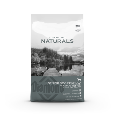 Diamond Naturals Senior Dog Chicken EGG & OAT hundfoder – 15 kg