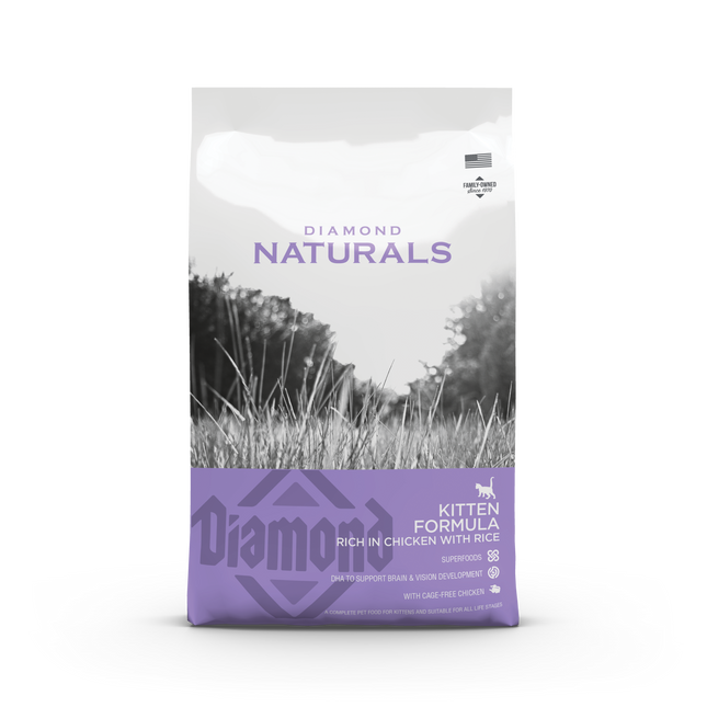 Diamond Naturals Kitten Chicken with Rice kattfoder – 3 kg