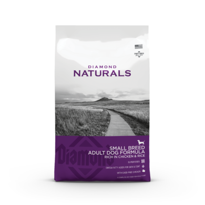 Diamond Naturals Small Breed Adult Dog Chicken & Rice hundfoder – 7,5 kg