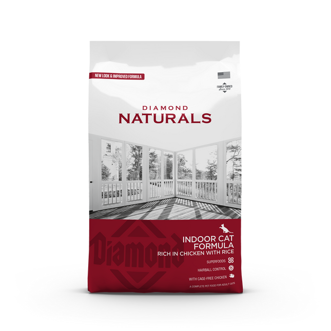 Diamond Naturals Indoor Cat Chicken with Rice kattfoder – 1 kg