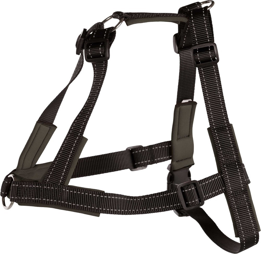 Lead'n'Walk Soft träningssele, L-XL: 65-105 cm/25 mm, svart I lager