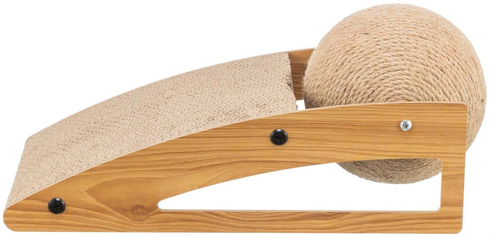 Klösmöbel ramp med boll, 40 × 17 × 20 cm
