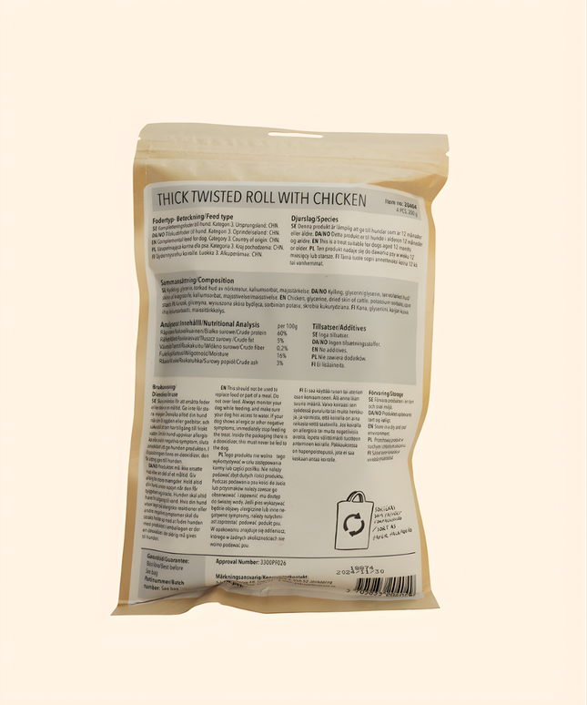 Twisted Chicken Roll, 4 pcs