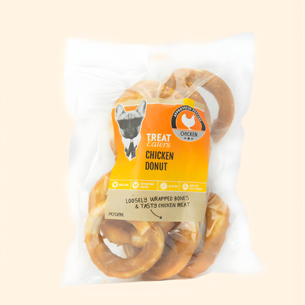 Treateaters Chicken donut 9 cm 8-pack 350g