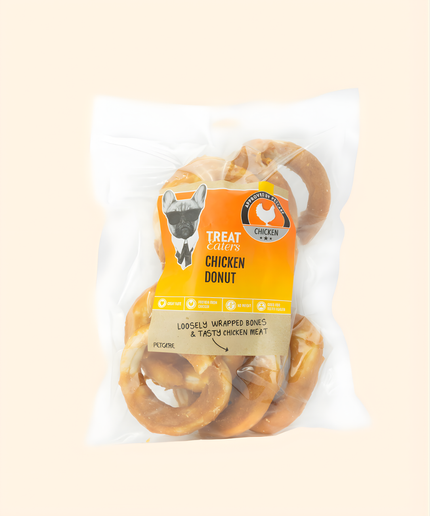 Treateaters Chicken donut 9 cm 8-pack 350g