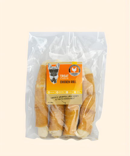 Treateaters Chicken Rolls 23 cm, 4 pcs