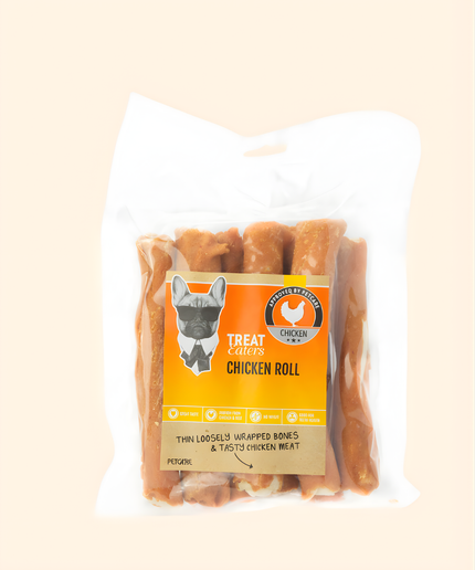 Treateaters Chicken Roll 17×3 cm 8-pack 350g