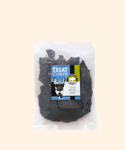 Treateaters Sliced Buffalo Liver, 400 g