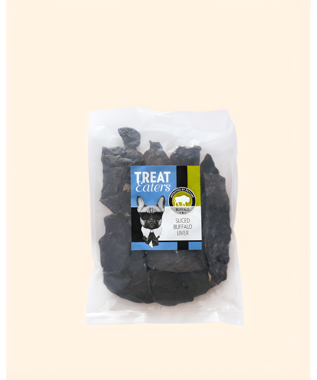 Treateaters Sliced Buffalo Liver, 400 g