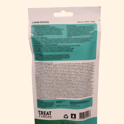 Treateaters Lamb Sticks 100g