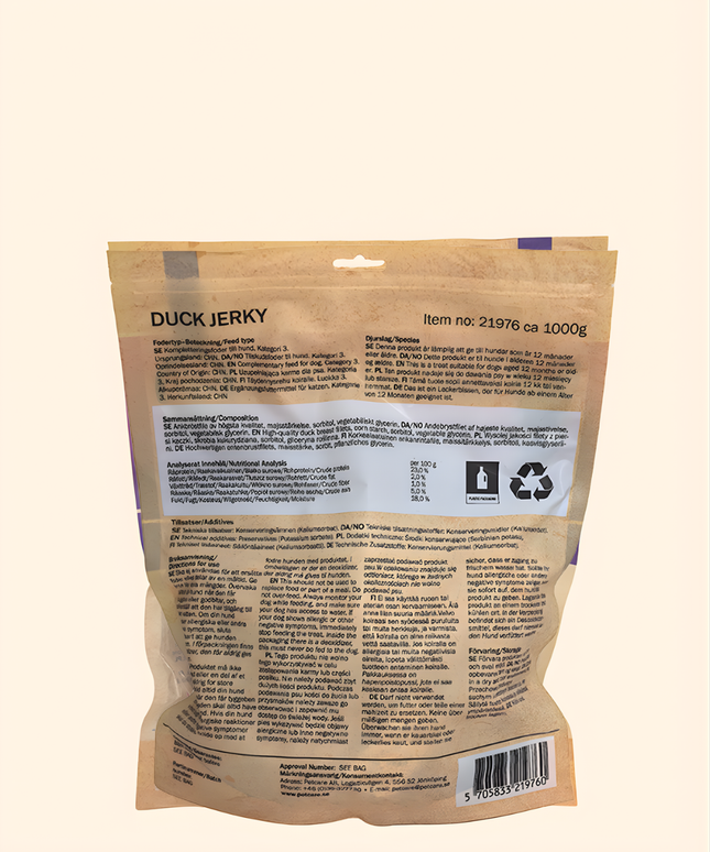 Treateaters Duck Jerky 1kg