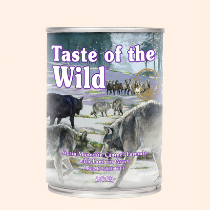 Taste of the Wild Sierra Mountain 390 g våtfoder