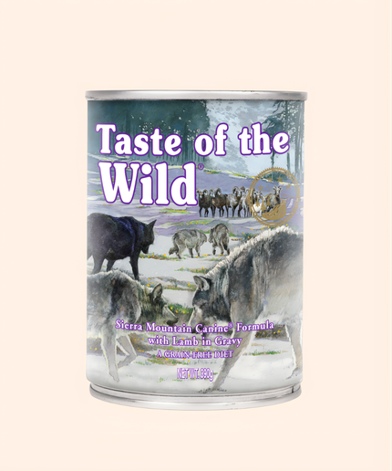 Taste of the Wild Sierra Mountain 390 g våtfoder