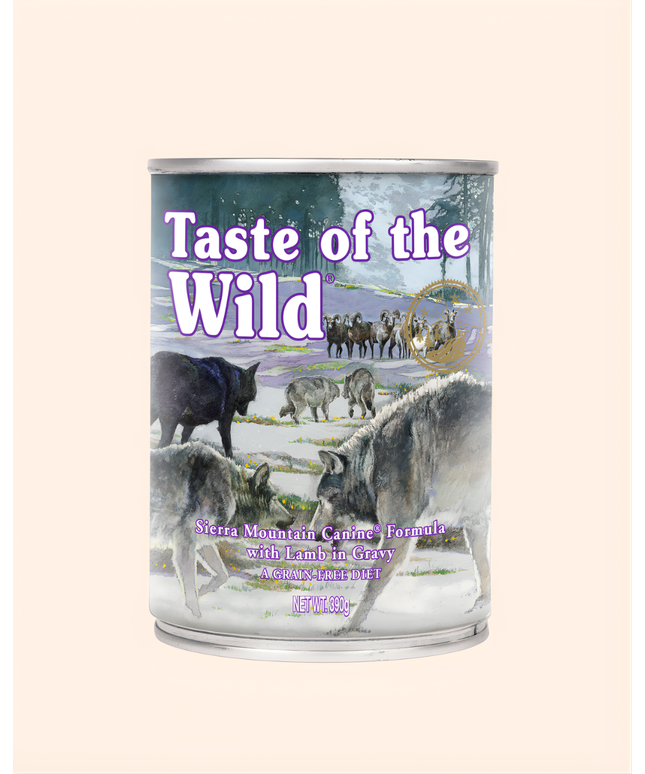 Taste of the Wild Sierra Mountain 390 g våtfoder