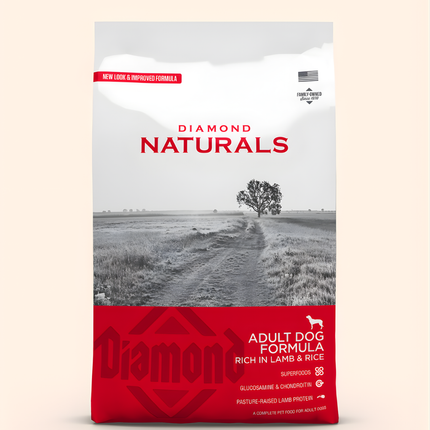 Diamond Naturals Adult Lamb & Rice Dog 15kg