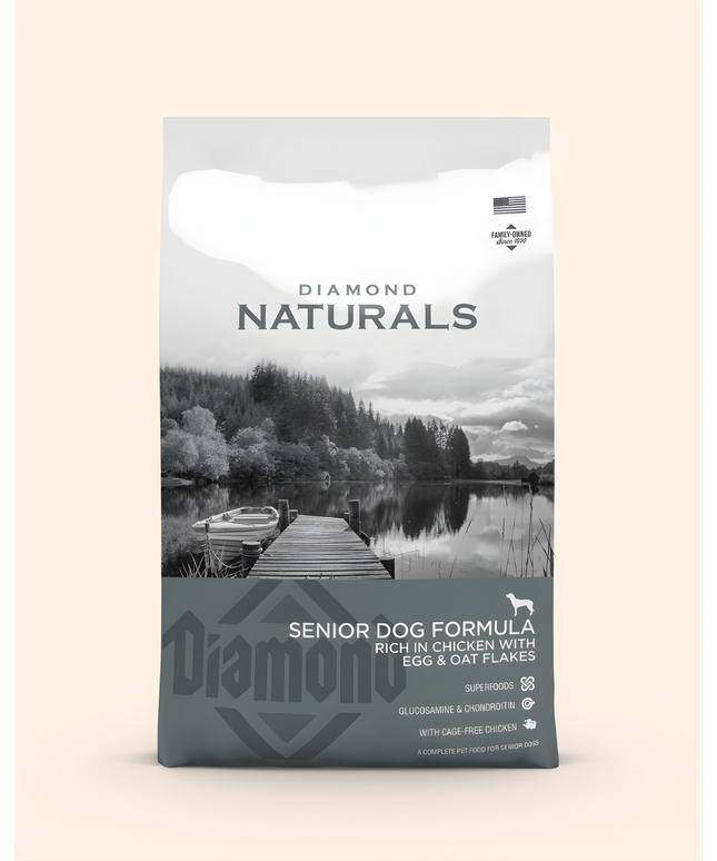 Diamond Naturals Senior Dog Chicken EGG & OAT 15kg