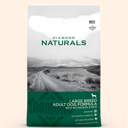 Diamond Naturals Large Breed Adult Chicken & Rice 15kg