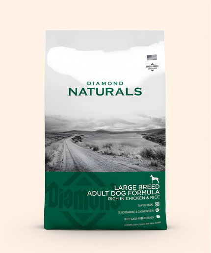 Diamond Naturals Large Breed Adult Chicken & Rice 15kg