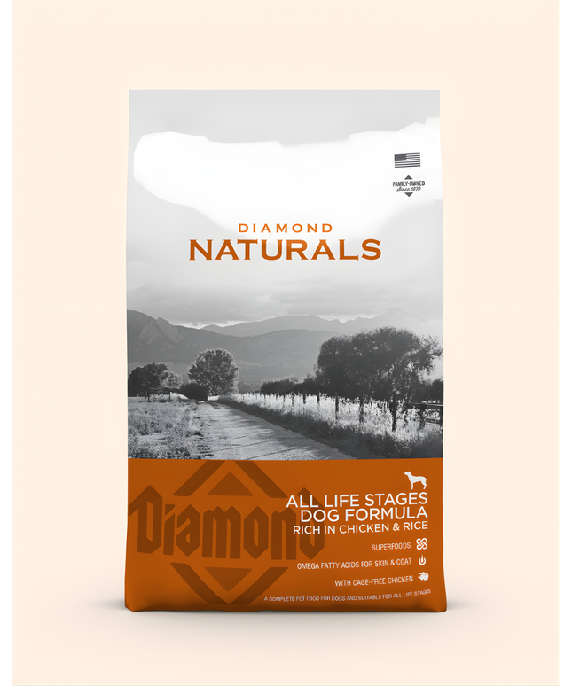 Diamond Naturals All life stage Chicken & Rice 15kg