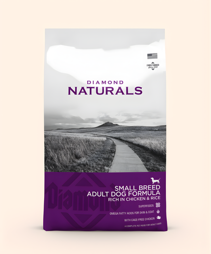 Diamond Naturals Small Breed Adult Dog Chicken & Rice 7,5kg
