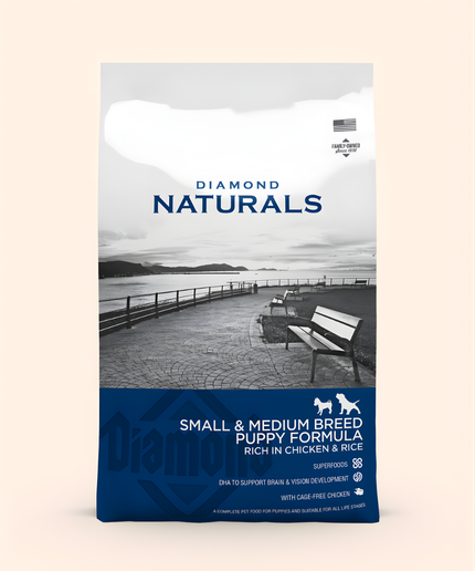 Diamond Naturals Small & Medium Puppy Chicken & Rice 15kg