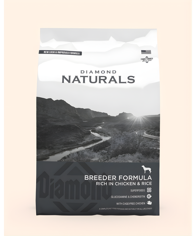 Diamond Naturals Breeder Chicken & Rice Dog 20kg